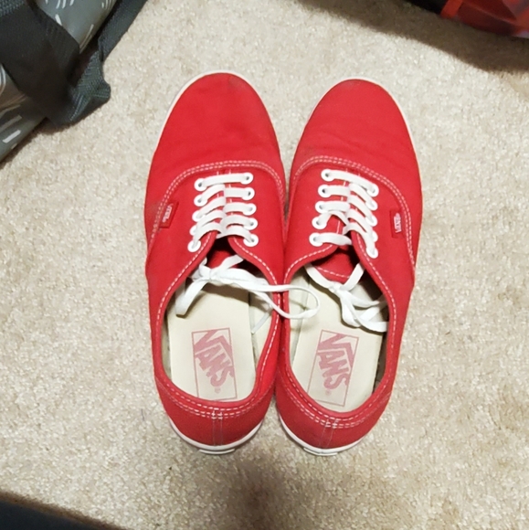 Red Vans - Picture 2 of 5